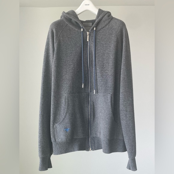 Dior Other - Dior Homme Grey Zip Up Hoodie